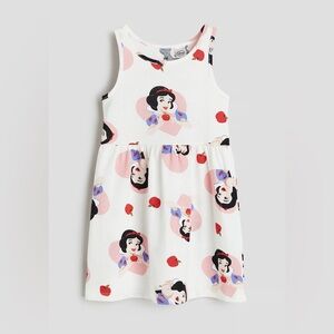 Disney Kids Dress - White and Pink Snow White Print